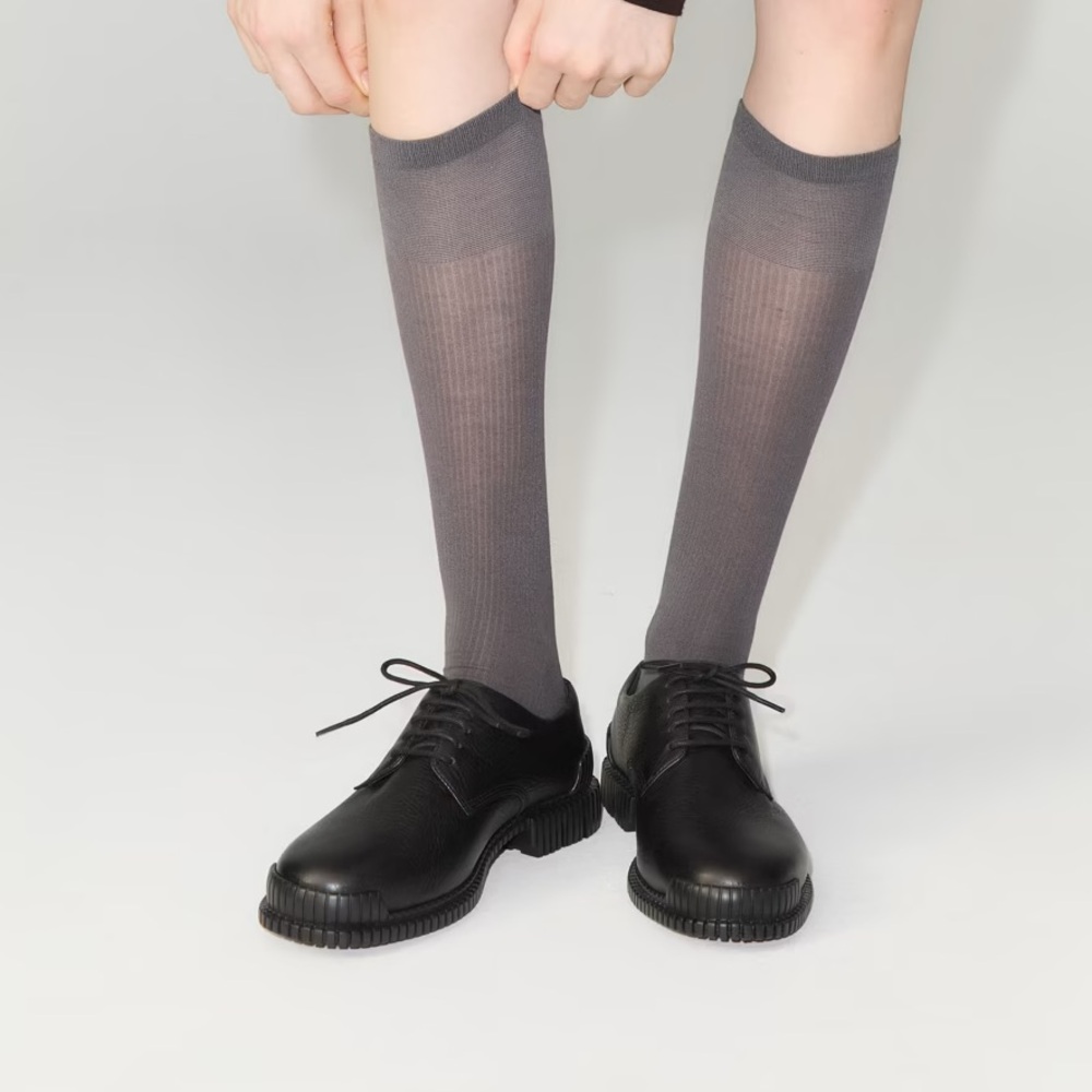 Barely Used Black Leather Loafers - Campers | Pix